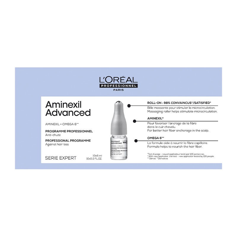 L’Oréal Professionnel SERIE EXPERT Aminexil Advanced Αμπούλες Για Αραιωμένα Μαλλιά