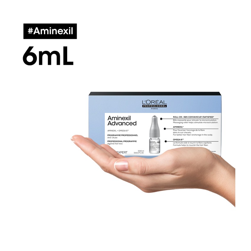 L’Oréal Professionnel SERIE EXPERT Aminexil Advanced Αμπούλες 10x6ml
