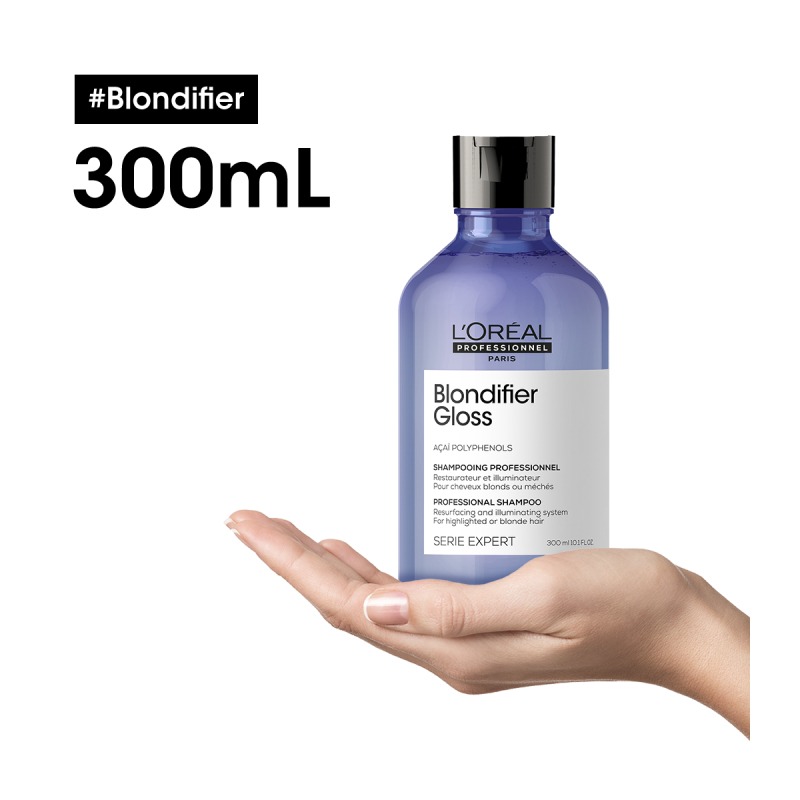 L’Oréal Professionnel SERIE EXPERT Blondifier Σαμπουάν Για Ζεστά Ξανθά Μαλλιά 300ml